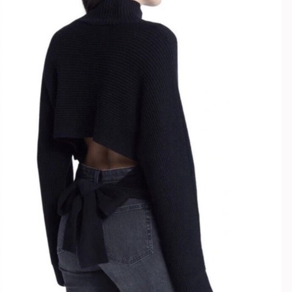 NWT RAILS crop mock neck sweater - Picture 3 of 10